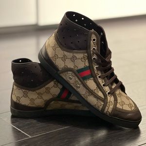 Gucci California High Top Sneakers 37.5 EU